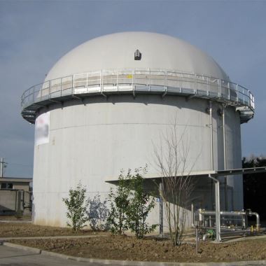 Katuse topeltmembraaniga gaasipall